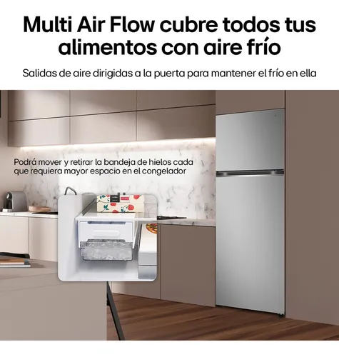 Refrigerador LG Top Freezer 16 Pies Cúbicos Vt45bp