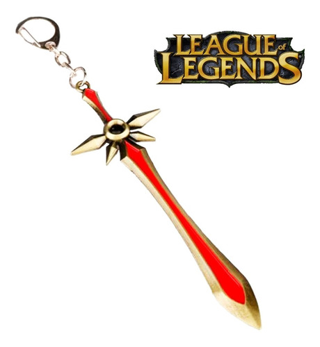 Llavero Espada 12cm - League Of Legends - Metal - Videojuego