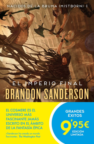 Libro El Imperio Final - Sanderson, Brandon