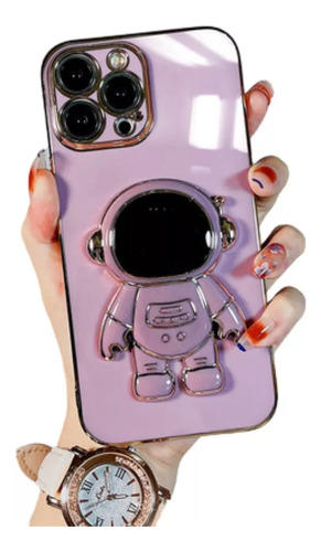 Funda Astronauta Para iPhone 11 12 13 14 Astrocase Con Pie