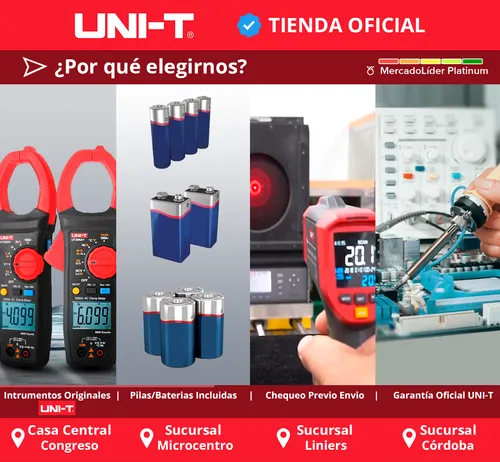 Uni-t Generador De Señales Arbitrarias 120mhz Utg2122x