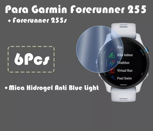 Mica Hidrogel Compatible Con Garmin Forerunner 255s