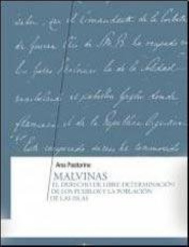Malvinas, De Pastorino, Ana. Editorial Eudeba, Edición 2013 En Español