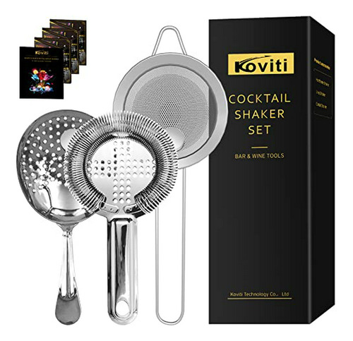 Colador De Cócteles - Koviti 3 Pieza Kit De Barman - Conjunt