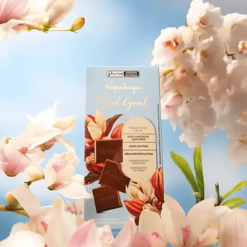 Kit Chocolate Soul Good Zero Açúcar Sem Glúten Kopenhagen | Frete