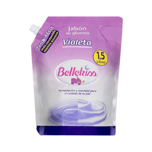 Bellekiss Jabon Doypack 1500 Ml Violeta