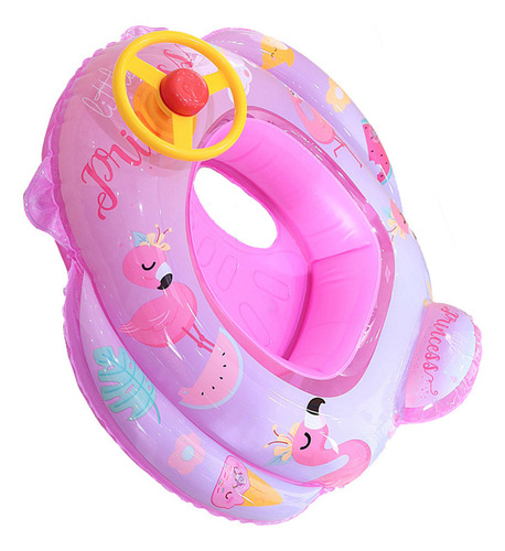 Flotador Inflable Con Volante Para Bebé