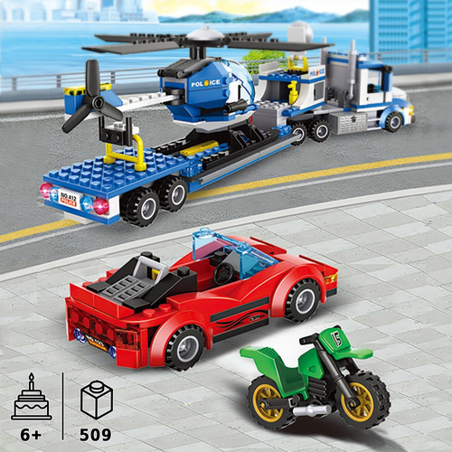 Juegos De Construcción De Camiones Y Remolques De La Policía