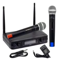 Comprar Micrófono Inalámbrico Doble Uhf Bt-678 Batblack Pro