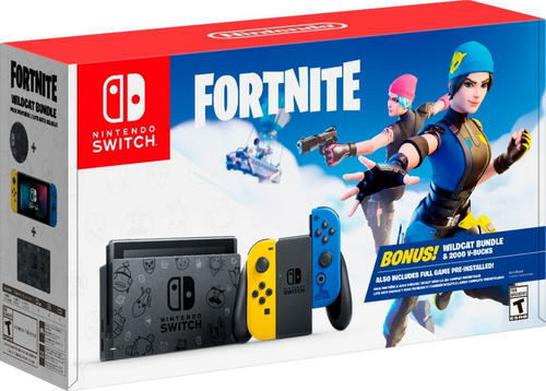 Nintendo Switch Fornite Ed Limitada Financiado Somos Tienda