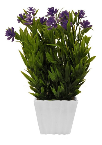 Planta Artificial Flor Con Maceta Colores M12 - Sheshu Home