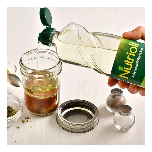 Aceite Comestible Puro De Soya Nutrioli Con 3 Piezas De 946m