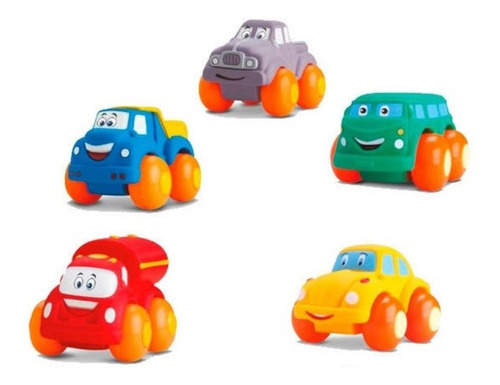 Brinquedo Carrinhos Soft Cars Em Vinil Divertoys De Bebes