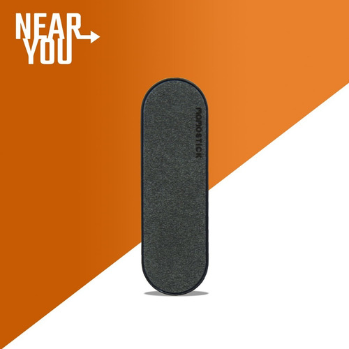 Momo Stick Steel Series Suede Plomo Oscuro