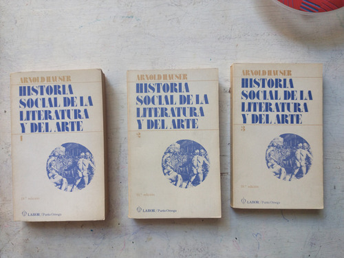 Historia Social De La Literatura Y Del Arte (3 Volumenes)