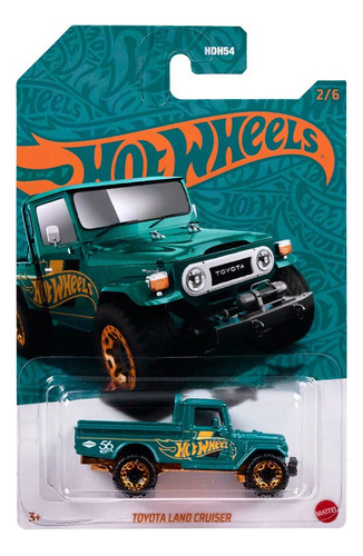 Hot Wheels Toyota Bandeirante - 56 Anos - Blue And Gold