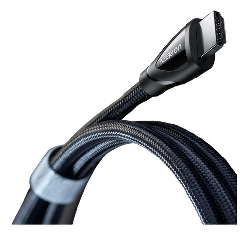 Cable Original 2m Hdmi 2.1 Earc Audio Video 3d Tv Nylon 8k