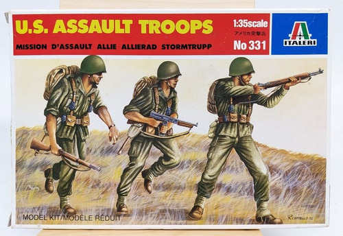 U.s. Assault Troops 1/35 Italeri