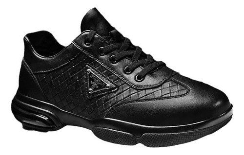 Zapatillas Casuales De Cuero Transpirable Para Hombre, De Co