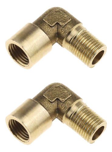 Conector De Ángulo Recto De Línea De Aire, 1/8 Bsp Macho A H