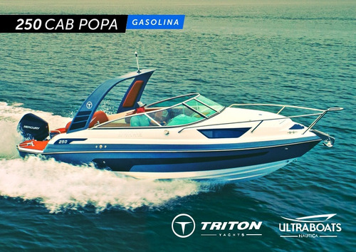 Lancha Triton 250 Cab - Popa || Zero ||