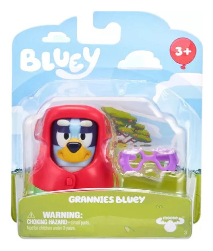 Bluey Figura Articulada Muñeco Familia Amigos Disney Jr