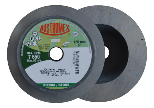 Copa Shellac P/pulido 5 Austromex 125 X 50 X M14-2 Mm
