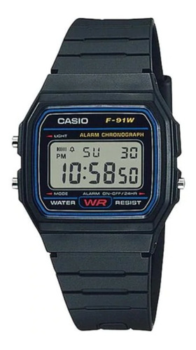 Reloj Casio F91w  Original Vintage Garantía Oficial 2 Años