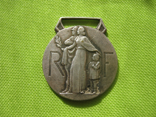 Medalla Bomberos Franceses 1938
