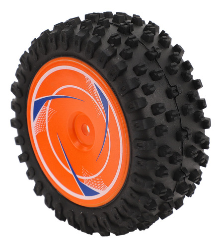 Rc Car Tires 2pcs Rear 75mm Rubber Remote Control Wheels