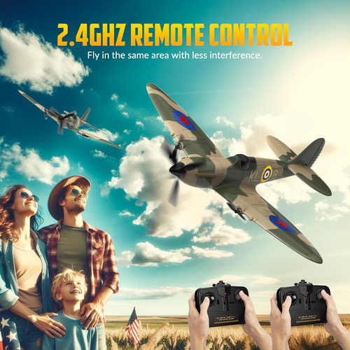 Volantexrc Avión Rc De 3 Canales, Avión Rc Con Estabilizador