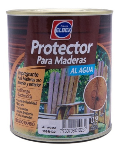 Protector De Madera Elbex Al Agua X 3.60 Prestigio