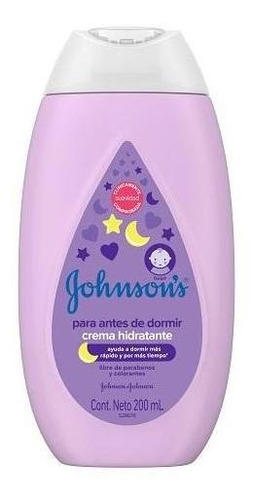 Loción Johnson & Johnson Dulces Sueños 200 Ml