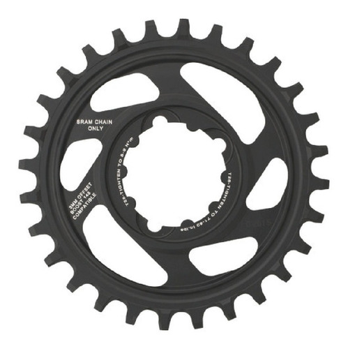 Plato Sram X-sync 11s 28t Direct Mount 3 Offset Boost