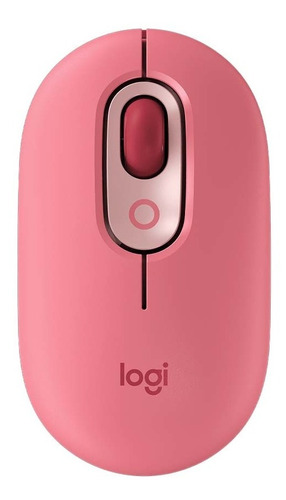 Mouse Logitech Pop Mouse C Emoji Rojo Inalambrico