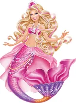 Comprar Kit Imprimible Barbie Sirena Carteles,invitaciones Y Mas 