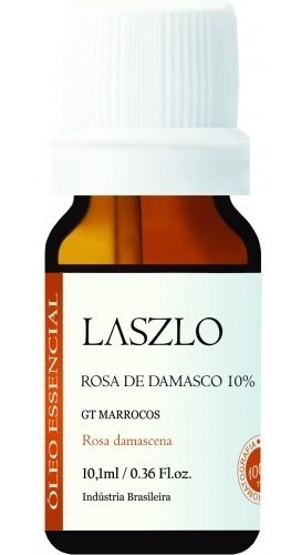 Óleo Essencial De Rosa De Damasco 10% Gt Marrocos 10,1ml