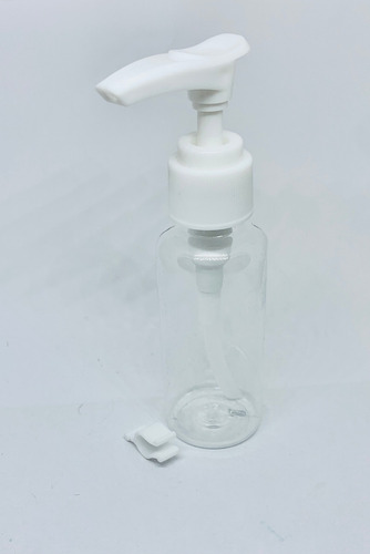 Envase Botella Con Dispensador Bomba 55 Ml Con Seguro