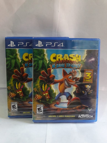 Crash Bandicoot N Sane Trilogy Nuevo Sellado - Ps4