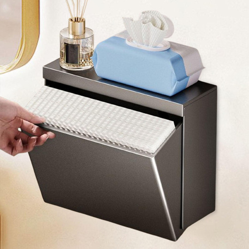 Soporte De Papel Higiénico Para Baño, Cubierta De Caja De