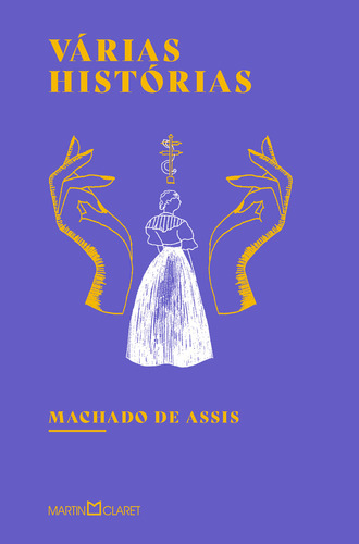 Várias histórias, de Machado de Assis. Editora Martin Claret, capa dura em português, 2023