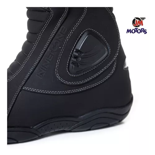 Botas Moto Protecciones Nine To One Largas Cuero Turismo