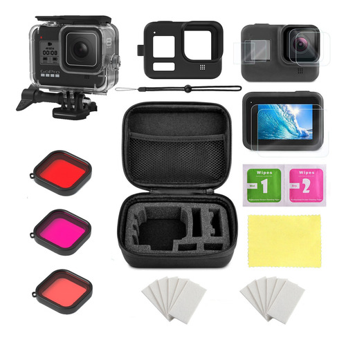 Kit De Accesortios Para Cámaras De Acción Gopro
