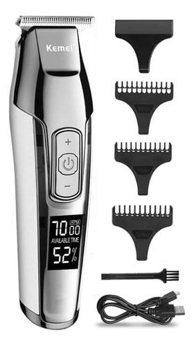Recortadora De Cabello Recargable Profesional Kemei Km-5027