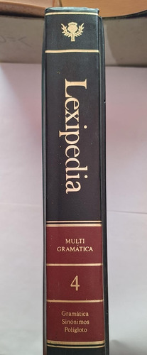 Lexipedia - Gramática Sinónimos Poligloto - Tomo 4 - 1999 (Usado)