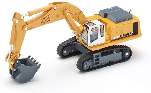 Excavadora Hidráulica Liebherr Metal 1/87 Siku 1874