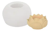 Comprar Molde De Silicona Flor De Loto Para Velas Y Resinas 10.5cm