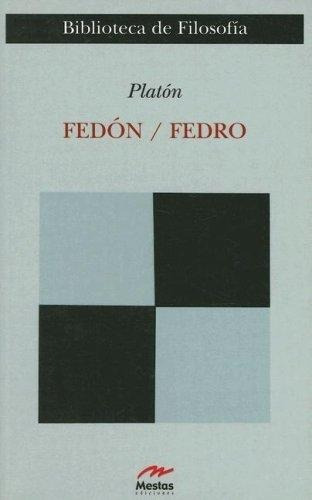 Fedón / Fedro, de Platón. Editorial Mestas en español