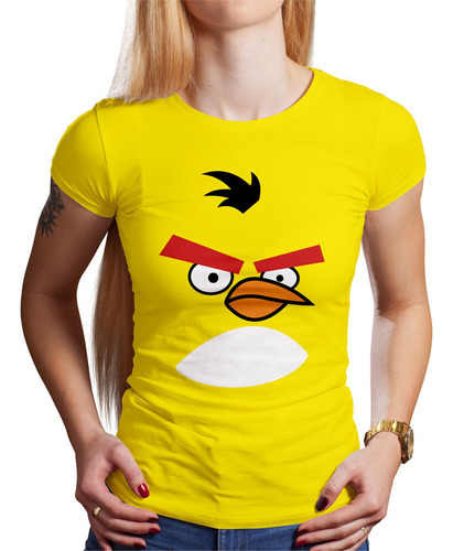 Polo Dama Yellow Bird (d0711 Boleto.store)