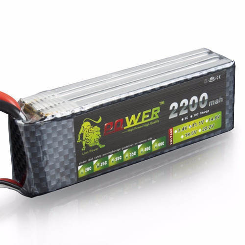 Bateria 2200 40c Lipo 3s 11.1v Automodelismo